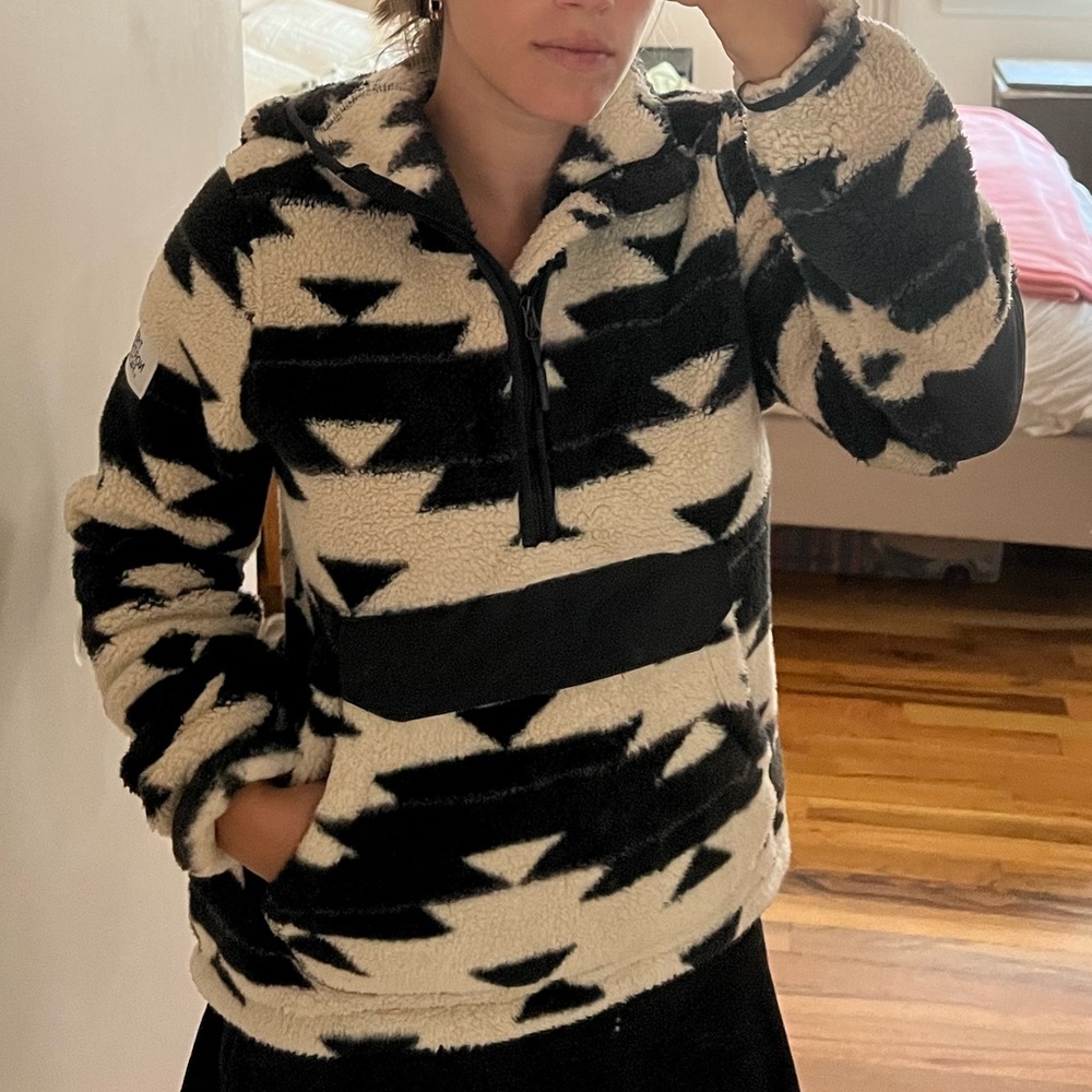 The North Face quarter zip